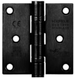 Häfele Aufschraubband DHB 1212 aus Edelstahl, 76 x 76 mm
