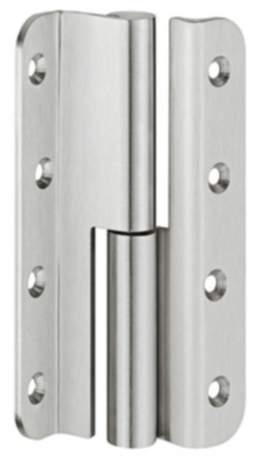 Häfele Aufschraubband, Größe 140 mm, Türgewicht ?60 kg - Edelstahl v2