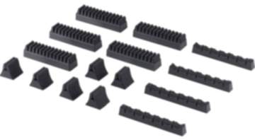 Häfele Besteckhalter SUPERB selbstklebend für 50-90 Besteckteile