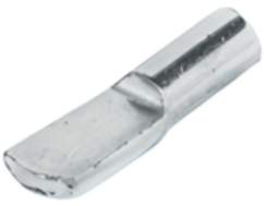 Häfele Bodenträger 3110 für Holz Ø 4 mm Stahl vernickelt