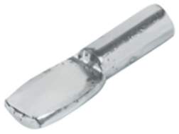 Häfele Bodenträger H3112 für Holz Ø 3 mm Stahl vernickelt