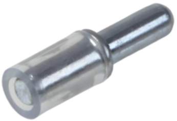 Häfele Bodenträger H3114 für Holz oder Glas Ø 3 mm Stahl/Kunststoff