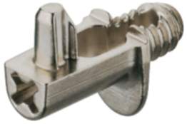 Häfele Bodenträger H3123 für Holz Ø 5 mm vernickelt