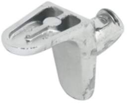 Häfele Bodenträger H3126 für Holz Ø 5 mm vernickelt