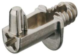 Häfele Bodenträger H3127 für Holz Ø 5 mm zum Schrauben