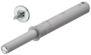 Häfele Druckschnäpper Push-to-Open mit Magnet zum Einbohren, Ø 10 mm