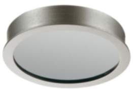 Häfele Ein-/Unterbauleuchte 12 V rund LED 1080 Aluminium Edelstahlfarben warmweiß