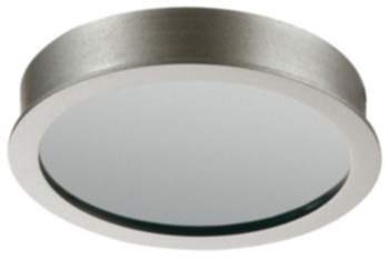 Häfele Ein-/Unterbauleuchte 12 V rund LED 1080 Aluminium Edelstahlfarben warmweiß