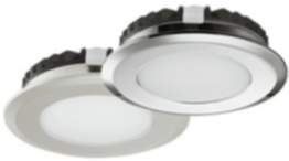 Häfele Einbauleuchte 12V Loox rund LED 2039 geeignet für den Einsatz in Feuchträumen