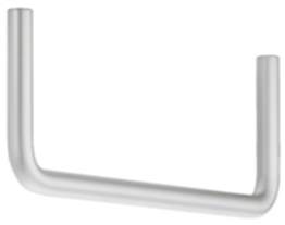 Häfele Garderobenbügel H3829 Garderobenstange Stahl vernickelt oder chrom U-Form
