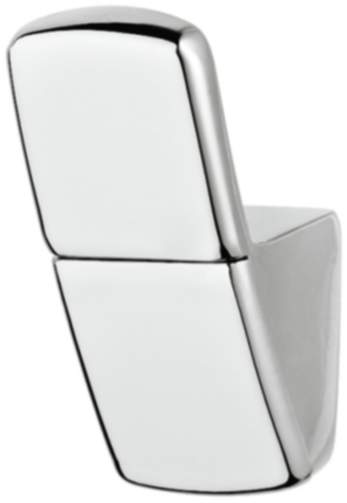 Häfele Garderobenhaken CLIP aus Metall, 45 x 18 mm
