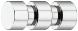 Häfele Garderobenhaken H3823 chrom poliert Kleiderhaken Messing Länge 32 mm