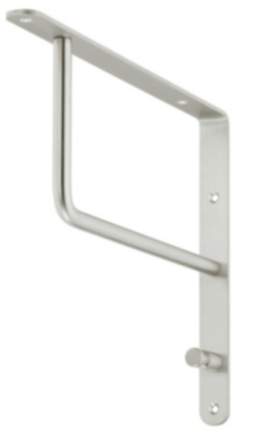Häfele Garderobenkonsole H3852 Edelstahl gebürstet Garderobenbügel Wandmontage
