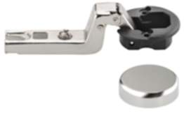 Häfele Glastürscharnier METALLA MINI mit Ø 26 mm Topf