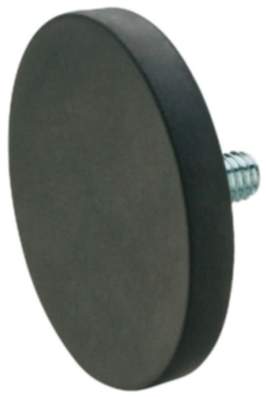 Häfele Haltemagnet gummiummantelt mit M4-M6-Gewindezapfen, Ø 12 - 43 mm Haltekraft 1 - 10 kg