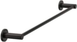 Häfele Handtuchhalter Messing graphit-schwarz 688 mm Handtuchstange schwarz