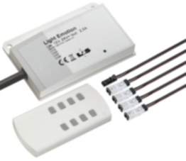 Häfele LED Profi-Steuerung 12/24 V Basis-Set für weiße LED-Leuchten