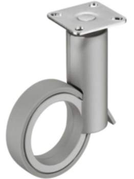 Häfele Lenkrolle H4820 Tragkraft 50 kg Design-Möbelrolle lenkbar