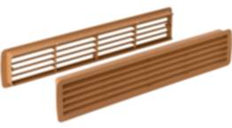 Häfele Lüftungsgitter H3618 eckig 457x92 Kunststoff verschiedene Farben