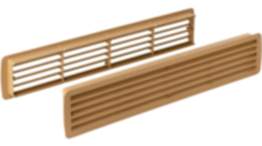 Häfele Lüftungsgitter H3618 eckig 457x92 Kunststoff verschiedene Farben