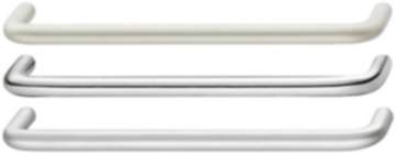 Häfele Möbelgriff H10132 Bügelgriff Ø 8 mm aus Stahl massiv