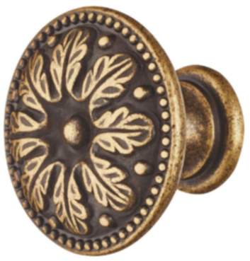 Häfele Möbelknopf ANNA aus Metall antik, Ø 31 mm