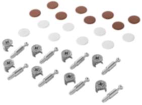 Häfele Möbelverbinder Komplett-Set Minifix 15 mm Excenter-Verbinder für Möbel