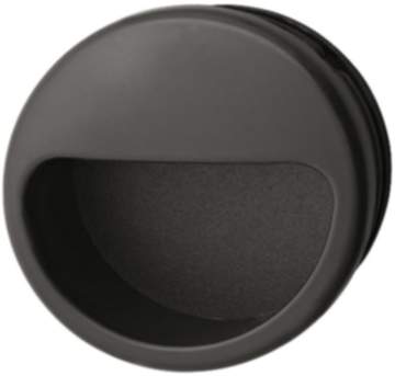 Häfele Muschelgriff aus Kunststoff rund Ø 55 mm mit Aussparung