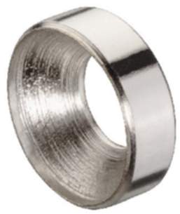 Häfele Rosette aus Stahl, Ø 13 mm für M6 Senkkopfschrauben