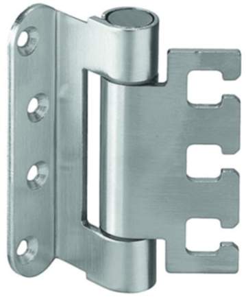 Häfele Startec Objekttürband, Größe 100 mm - Türband für Aufnahmeelement VX - für gefälzte Schallsch