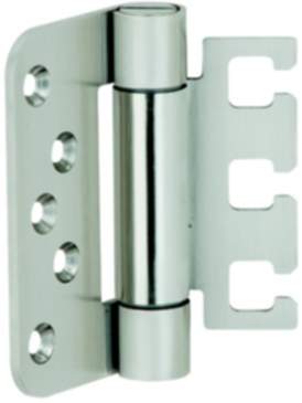 Häfele Startec Objekttürband, Größe 100 mm - Türband für Aufnahmeelement VX - für ungefälzte Türen,