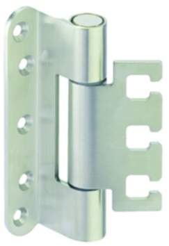 Häfele Startec Objekttürband, Größe 120 mm - Türband für Aufnahmeelement VX - für gefälzte Türen, 20