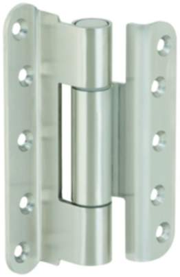 Häfele Startec Objekttürband, Größe 140 mm - für gefälzte Türen, Edelstahl