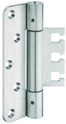 Häfele Startec Objekttürband, Größe 160 mm - Türband für Aufnahmeelement VX - für ungefälzte Türen,