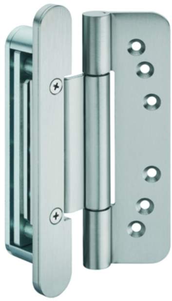 Häfele Startec Objekttürband, Größe 160 mm - Türband für Aufnahmeelement VX - für ungefälzte Türen,