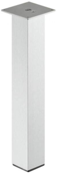 Häfele Tischbein aus Aluminium Tischfuß gerade
