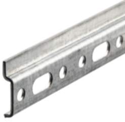 Häfele Wandschiene aus Stahl für Schrankaufhänger, 1250 mm