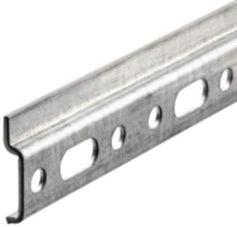Häfele Wandschiene aus Stahl für Schrankaufhänger, 1250 mm