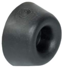 Häfele Wandtürpuffer aus Gummi, Ø 20 x 10 mm