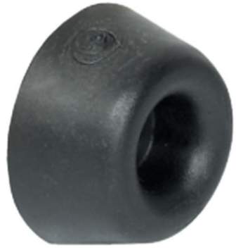 Häfele Wandtürpuffer aus Gummi, Ø 20 x 10 mm