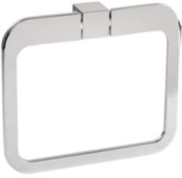 Handtuchhalter FUTURA SILVER Handtuchring chrom poliert Breite 200 mm