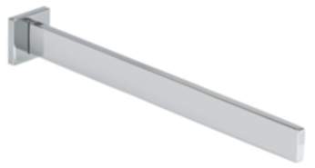 Handtuchhalter LUMINA Aluminium verchromt poliert 325 mm