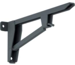 Hebgo Schwerlastkonsole aufklappbar 150 kg Klappkonsole Stahl grau
