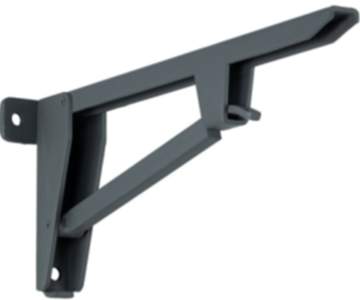Hebgo Schwerlastkonsole aufklappbar 150 kg Klappkonsole Stahl grau
