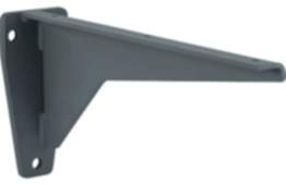 Hebgo Schwerlastkonsole aus Stahl grau grundiert 500 kg