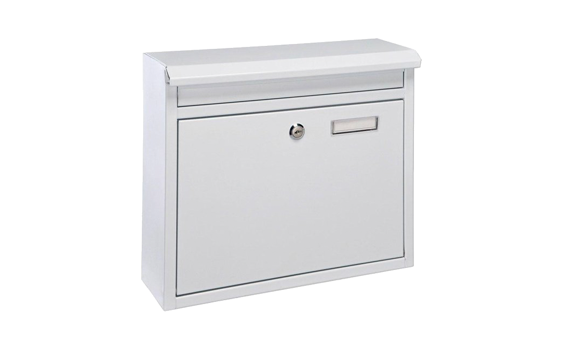 HHI Premium Metall-Briefkasten - 36 x 12 x 32 cm