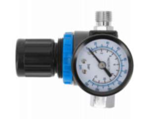 Högert Druckregler mit Manometer für Lackierwerkzeuge 1/4 Zoll