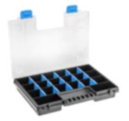 Högert Organizer mit verstellbaren Trennwänden, 14 Zoll 344 x 249 x 50 mm
