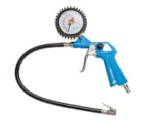 Högert Reifenfüllpistole mit Manometer