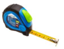 Högert Rollmeter magnetisch mit Self-Lock Funktion, 3 - 8 Meter